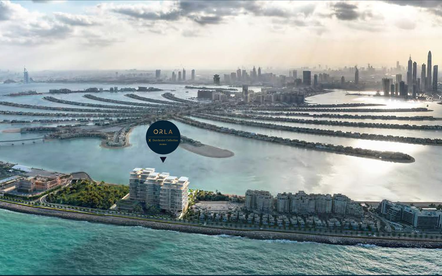 Orla Dorchester Collection masterplan, Palm Jumeirah, Dubai