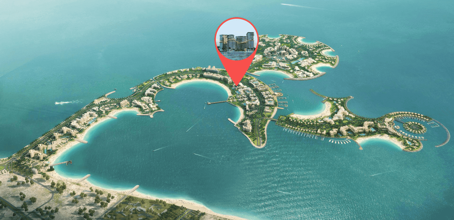 Costa Mare masterplan, Al Marjan Island, Ras al-Khaimah