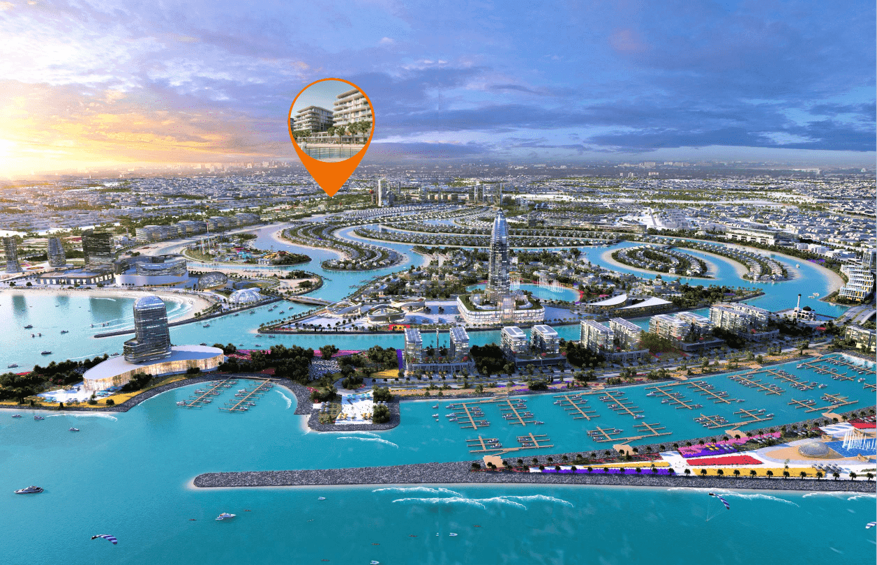 The Blue Beach Residence masterplan, Al Hamriya, Sharjah