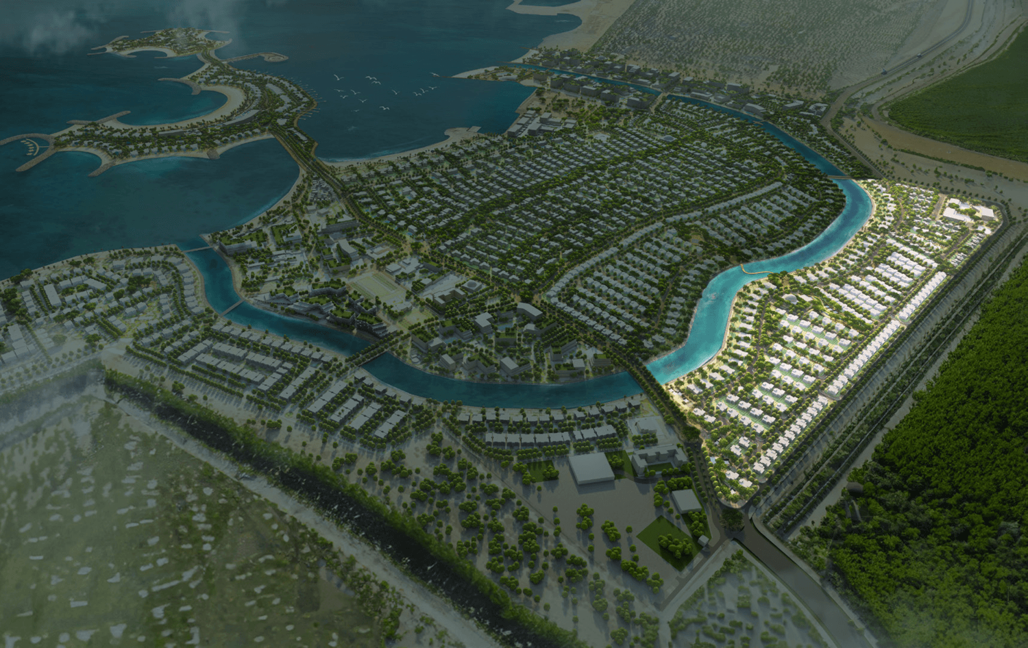 Naseem Al Jurf masterplan, Ghadeer Al Tayr, Abu Dhabi