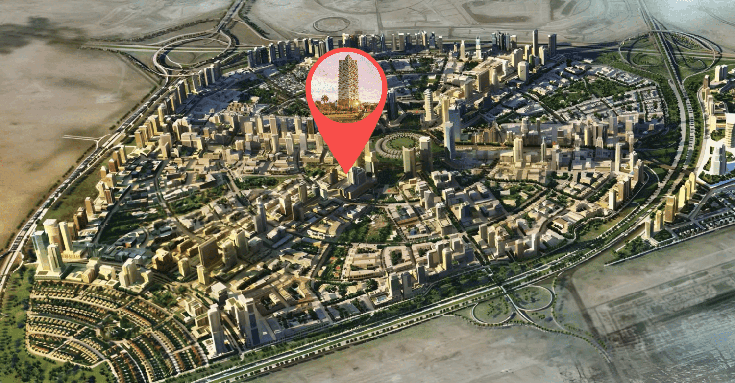 Gharbi 2 Residences masterplan, JVC (Jumeirah Village Circle), Dubai
