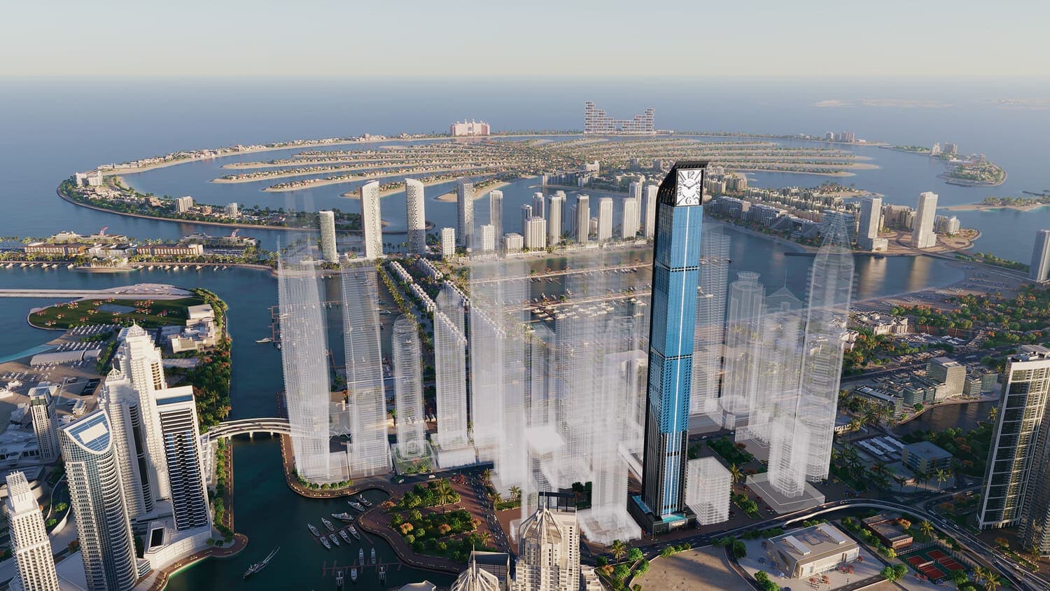 Aeternitas masterplan, Dubai Marina, Dubai