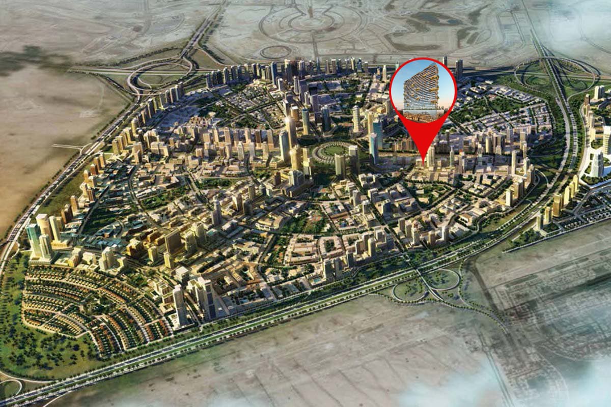 One Park Central masterplan, JVC (Jumeirah Village Circle), Dubai