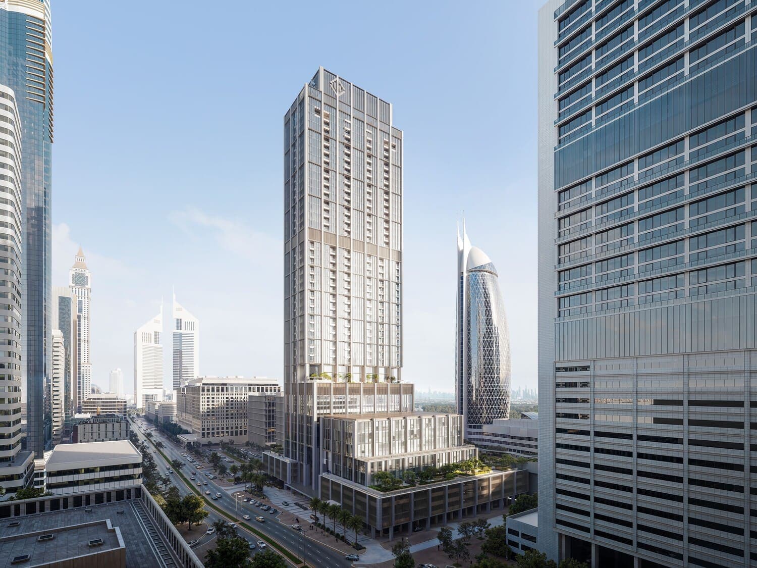 DIFC Heights Tower, DIFC (Dubai International Financial Center), Dubai, photo 2