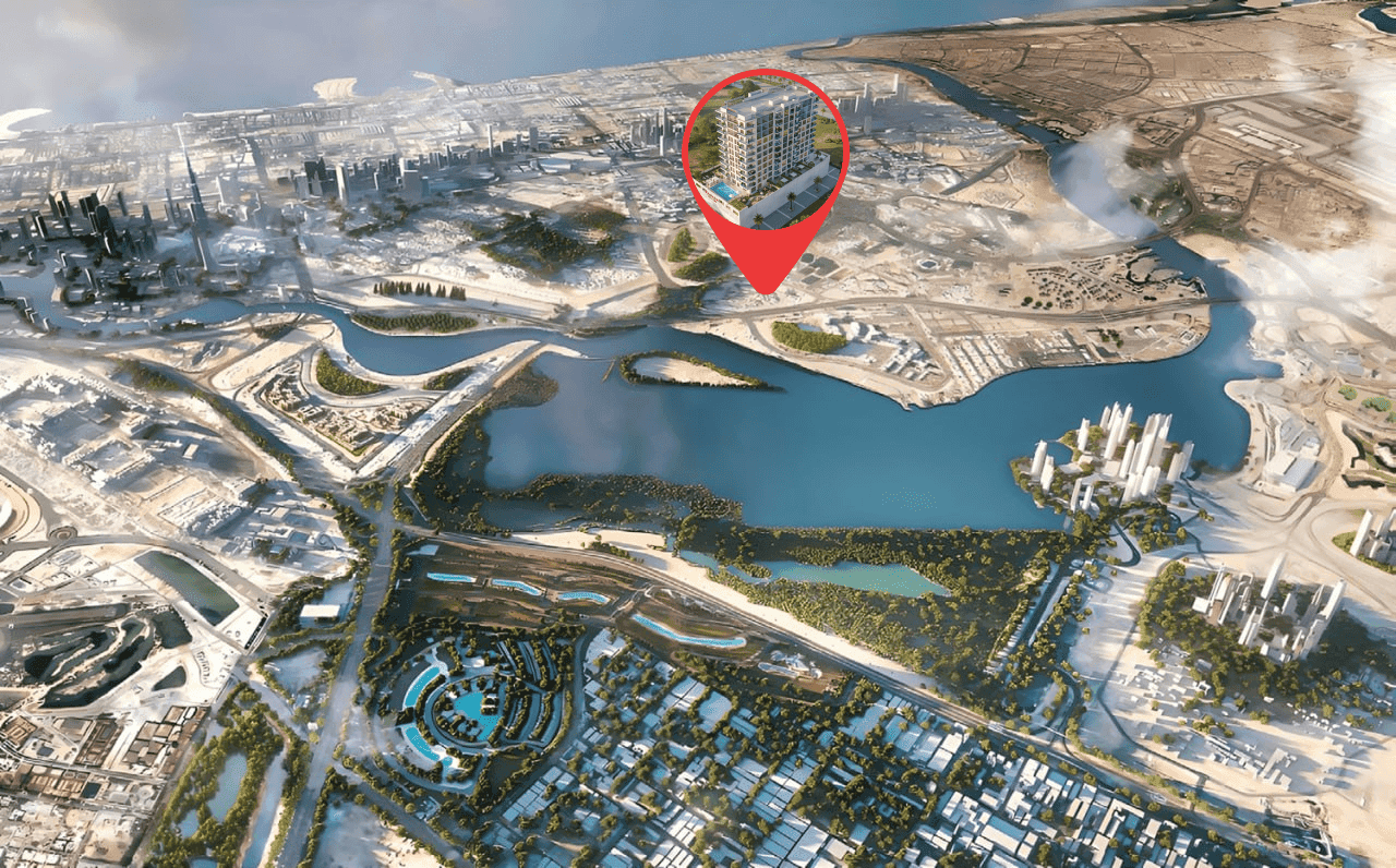 Ramada Residences by Wyndham masterplan, Al Jaddaf, Dubai