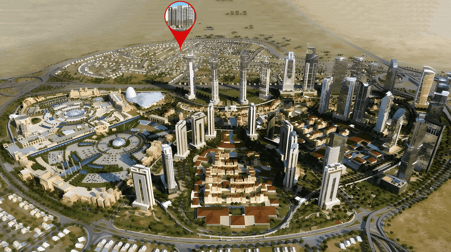 The Haven 2 masterplan, Majan, Dubai