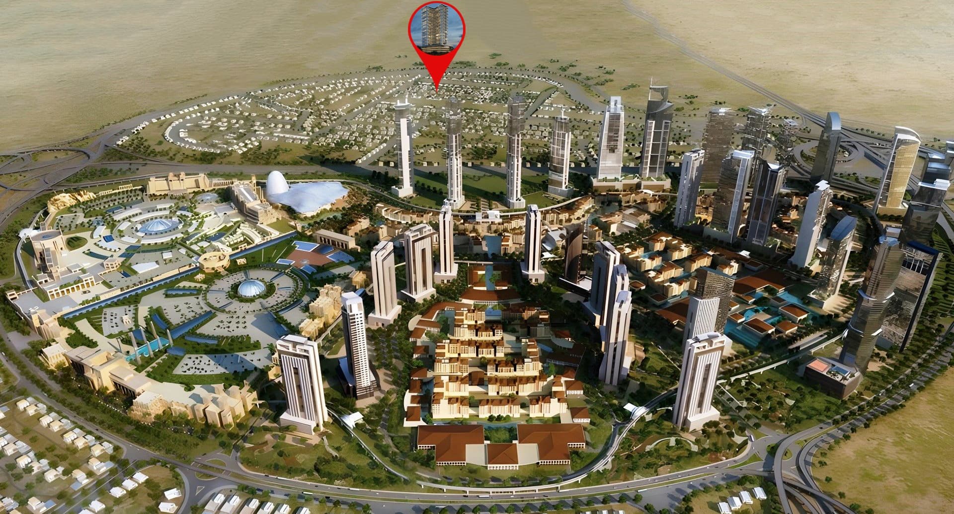 Samana Barari Views masterplan, Majan, Dubai