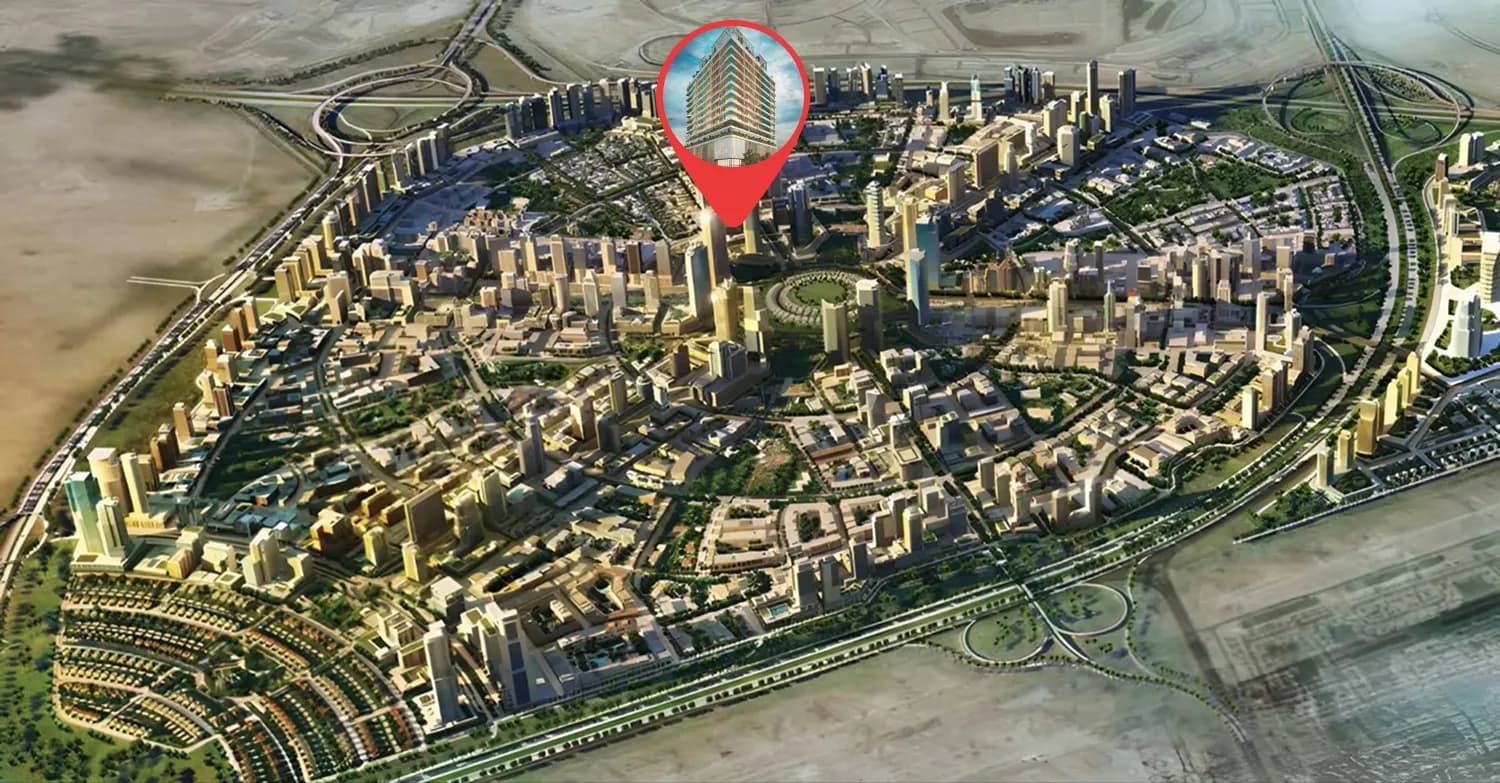 Sky Vista masterplan, JVC (Jumeirah Village Circle), Dubai