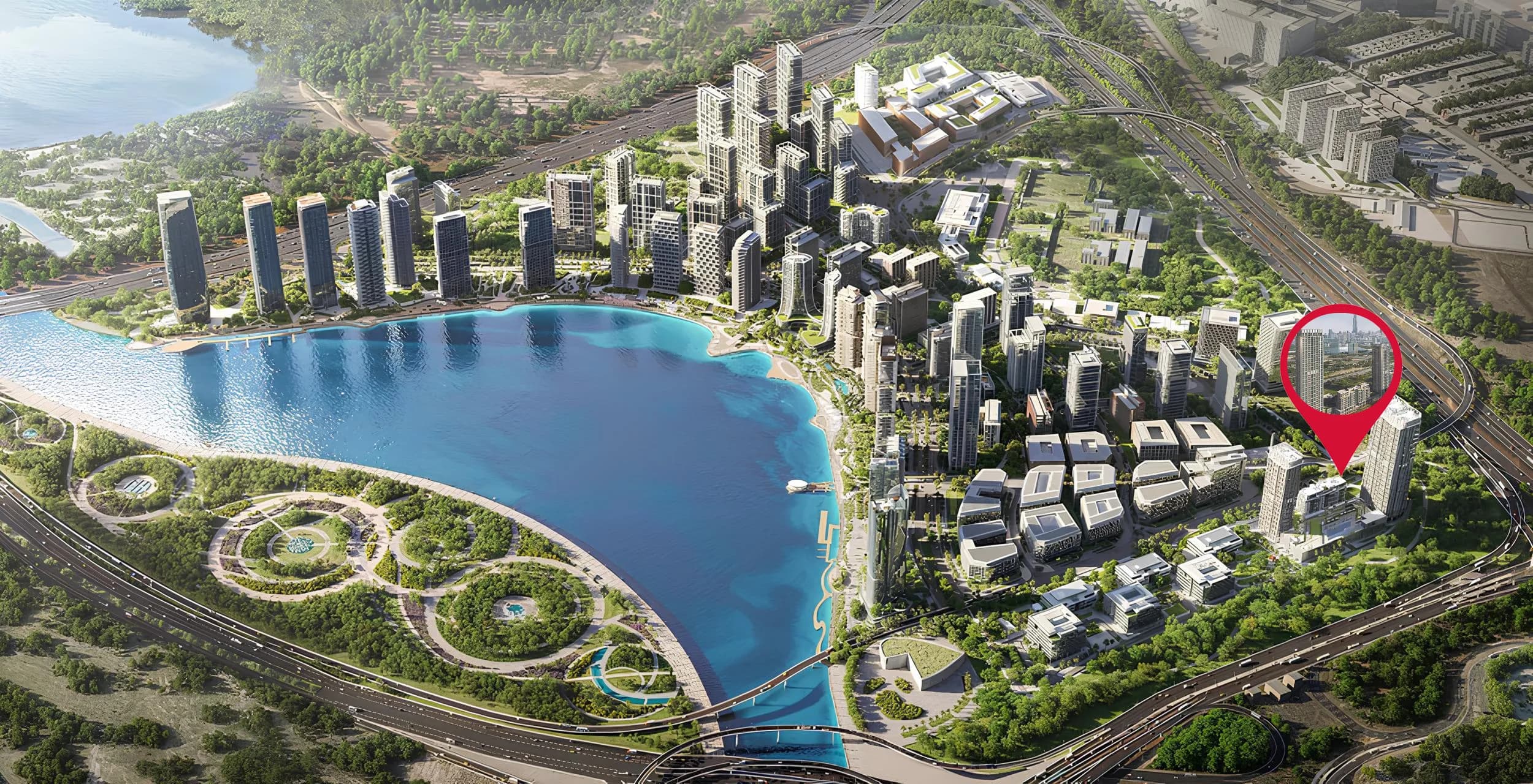 Design Quarter masterplan, Dubai Design District, Dubai