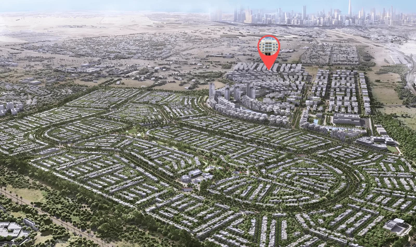 Dugasta Warsan (Jneibi) masterplan, Dubai International City, Dubai