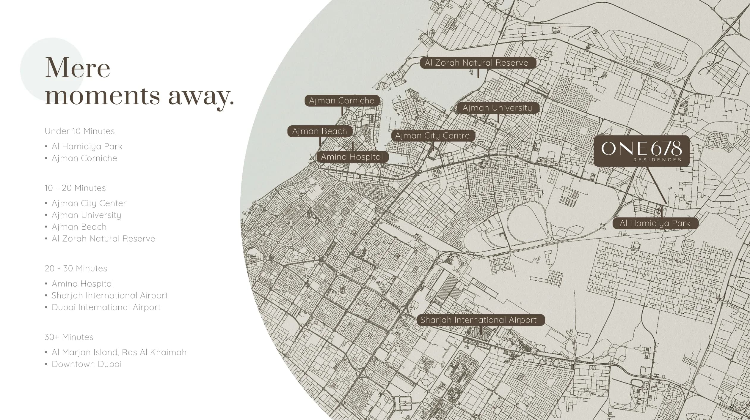 One 678 Residences masterplan, Al Yasmeen, Ajman