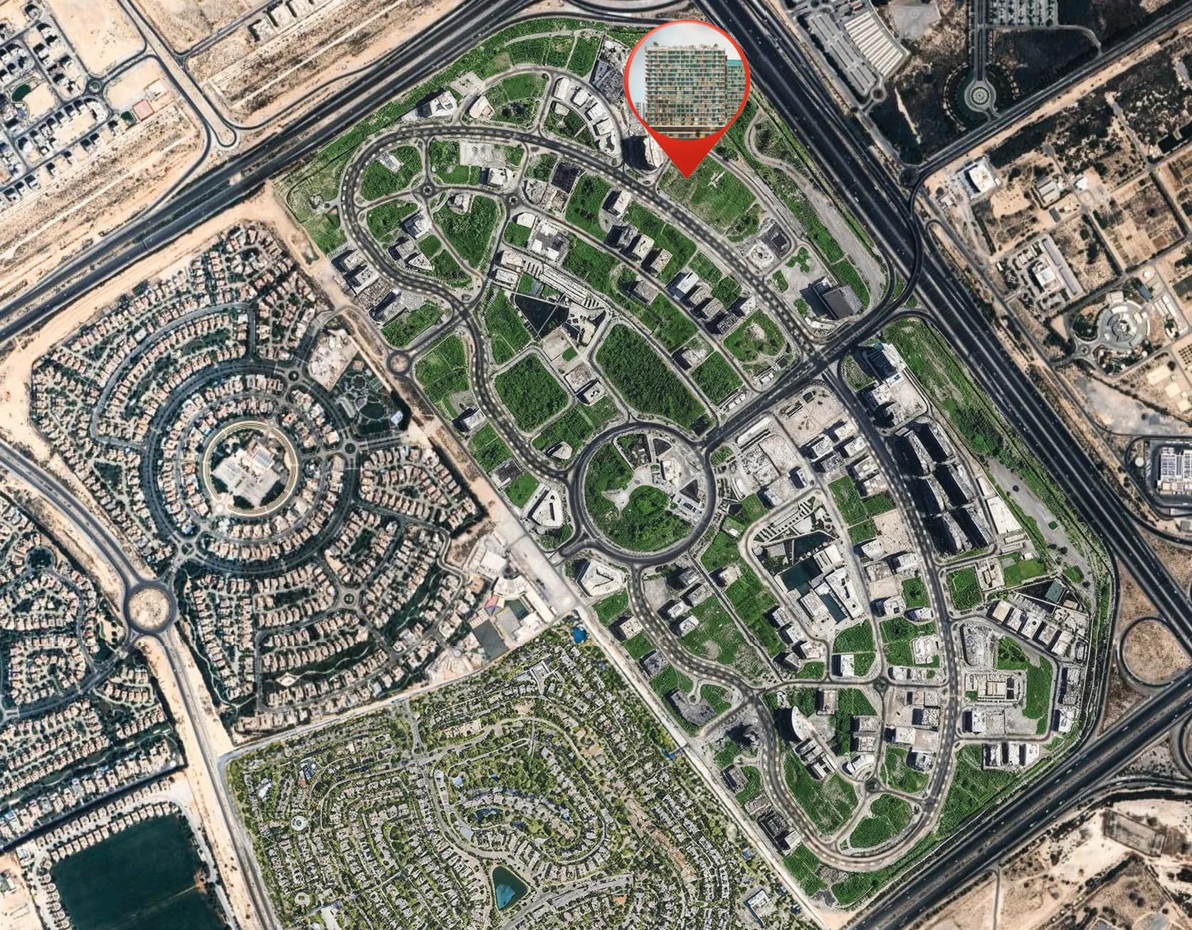 Peace Lagoons 2 masterplan, Dubailand Residence Complex, Dubai