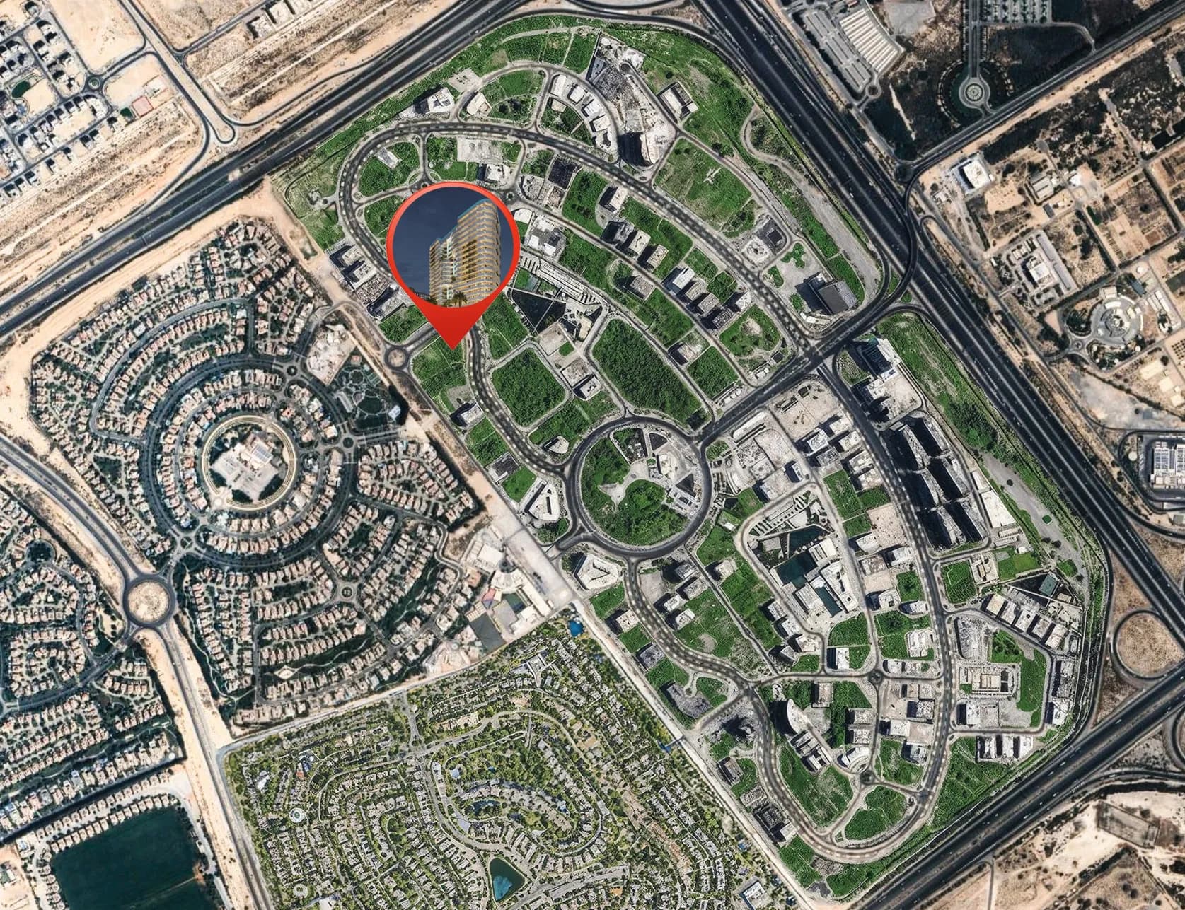 Weybridge Gardens 4 masterplan, Dubailand Residence Complex, Dubai