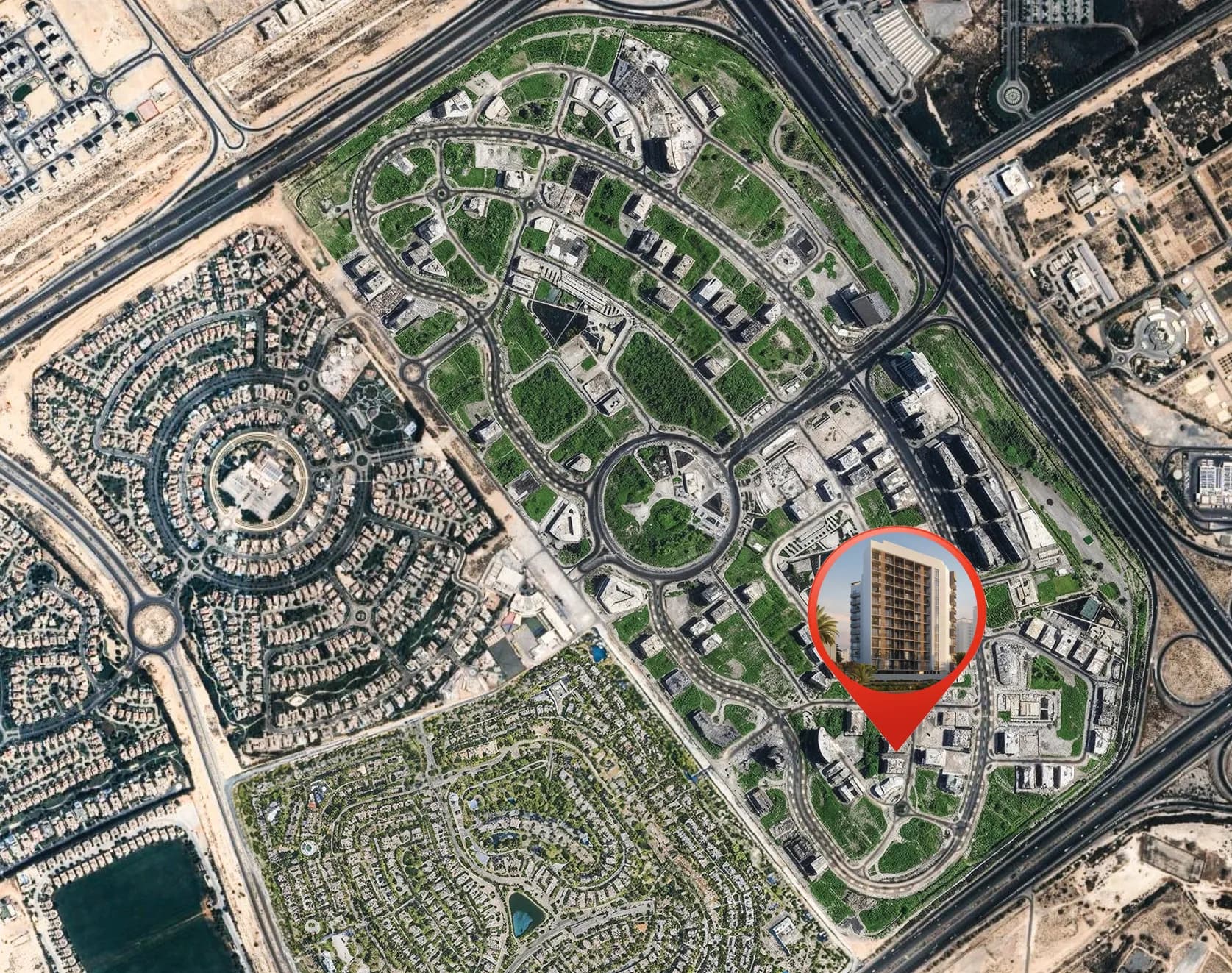 VERDAN1A 2 masterplan, Dubai Land Residence Complex, Dubai