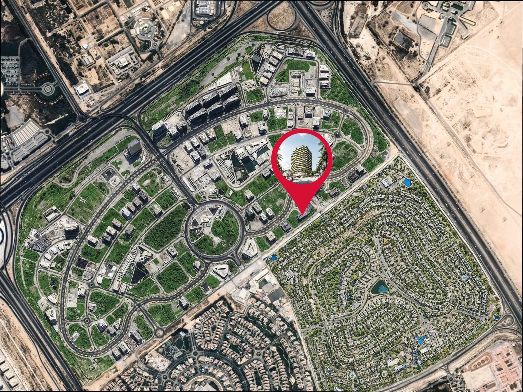 Forest City 2 masterplan, Dubailand Residence Complex, Dubai