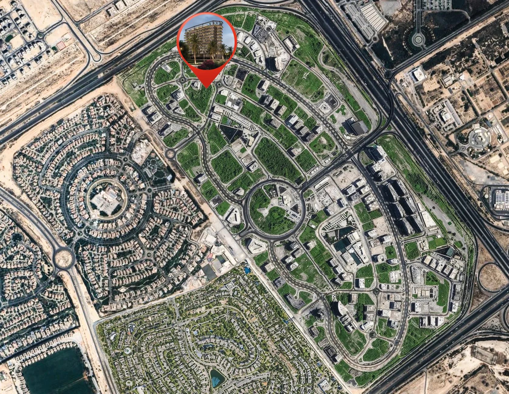 Marquis Vista masterplan, Dubailand Residence Complex, Dubai
