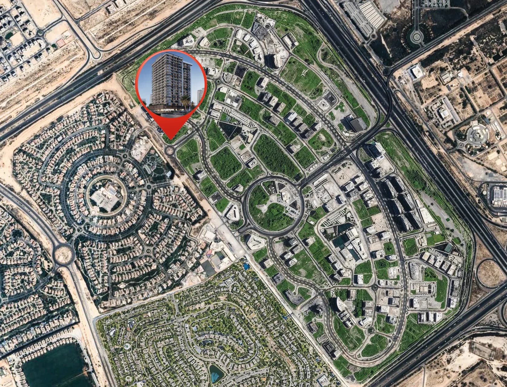 VERDAN1A 4 masterplan, Dubailand Residence Complex, Dubai