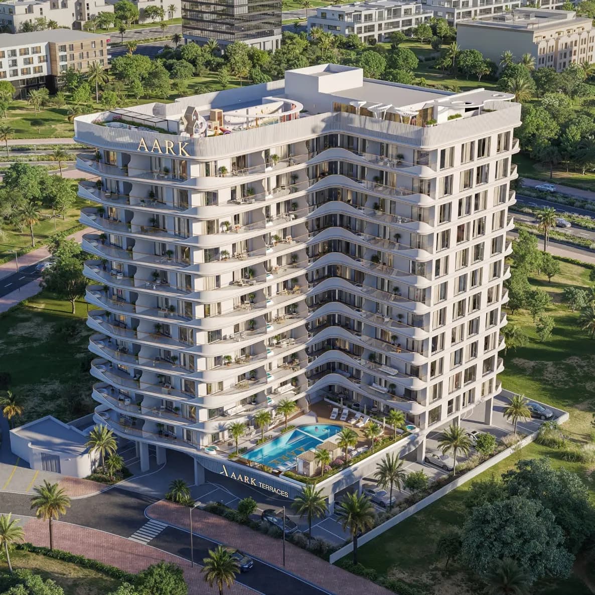 Aark Terraces, Dubailand Residence Complex, Dubai, photo 2