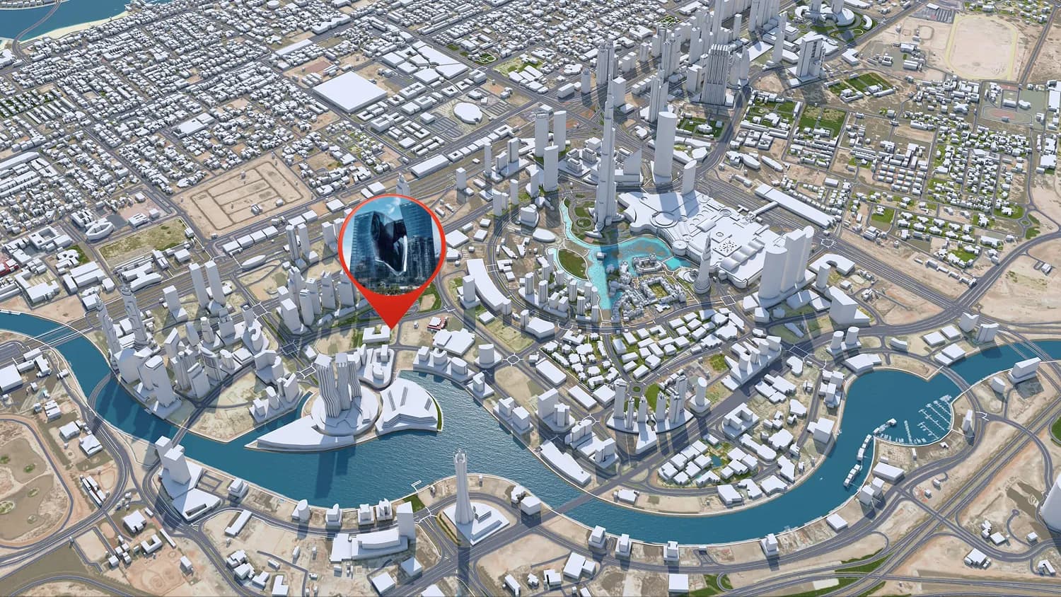 Opus By Zaha Hadid masterplan, Business Bay, Dubai