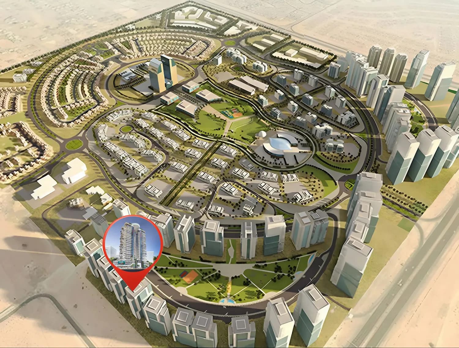 Opalz masterplan, Dubai Science Park, Dubai
