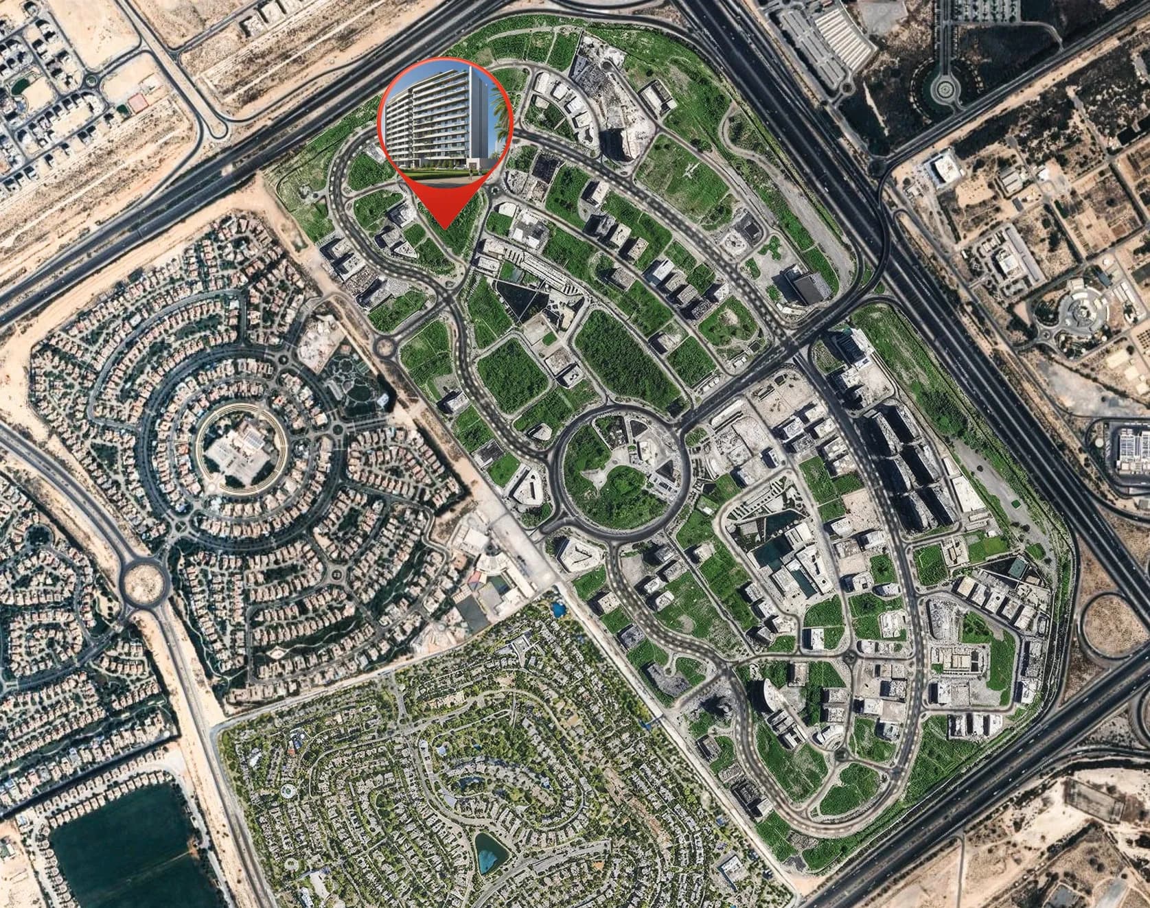 VERDAN1A 3 masterplan, Dubailand Residence Complex, Dubai
