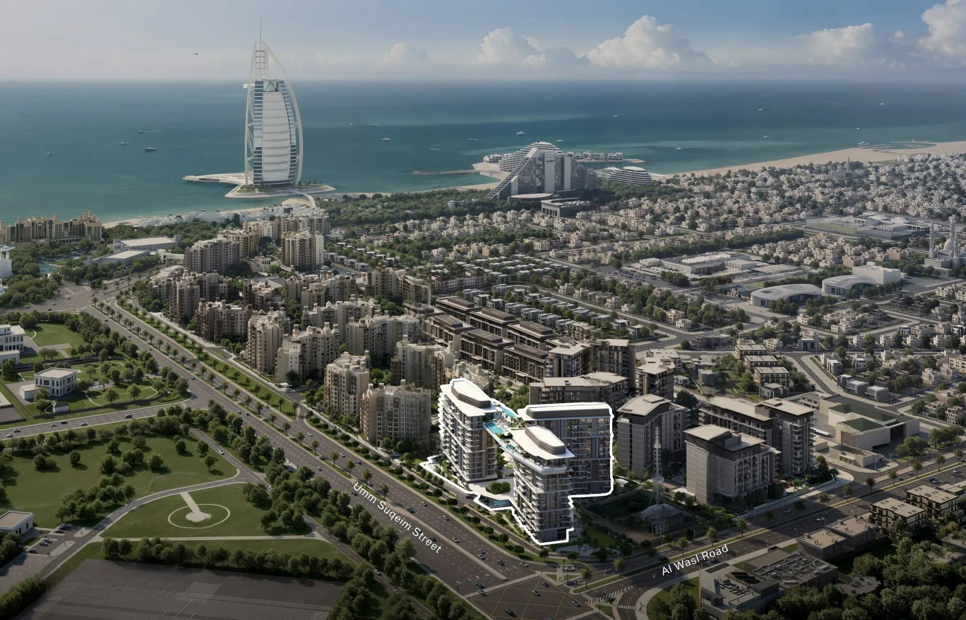 Nourelle masterplan, MJL (Madinat Jumeirah Living), Dubai
