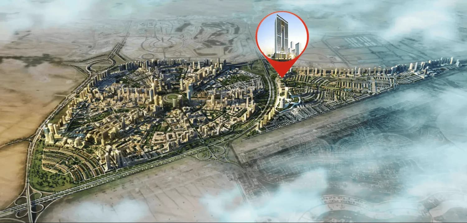 SkyGate Tower masterplan, JVT (Jumeirah Village Triangle), Dubai