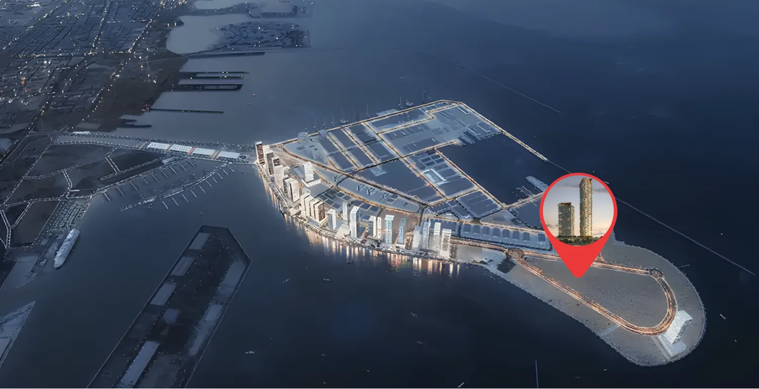 Soulever by Beyond masterplan, Maritime City, Dubai