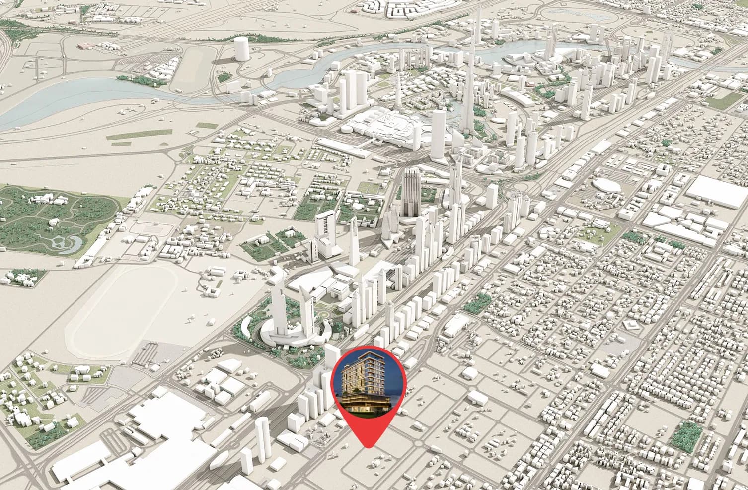 Elmora masterplan, Al Satwa, Dubai