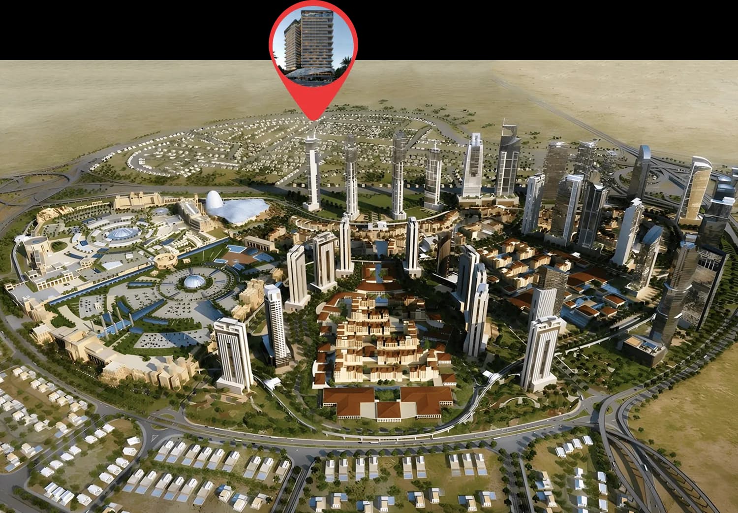 Divine Al Barari masterplan, Majan, Dubai