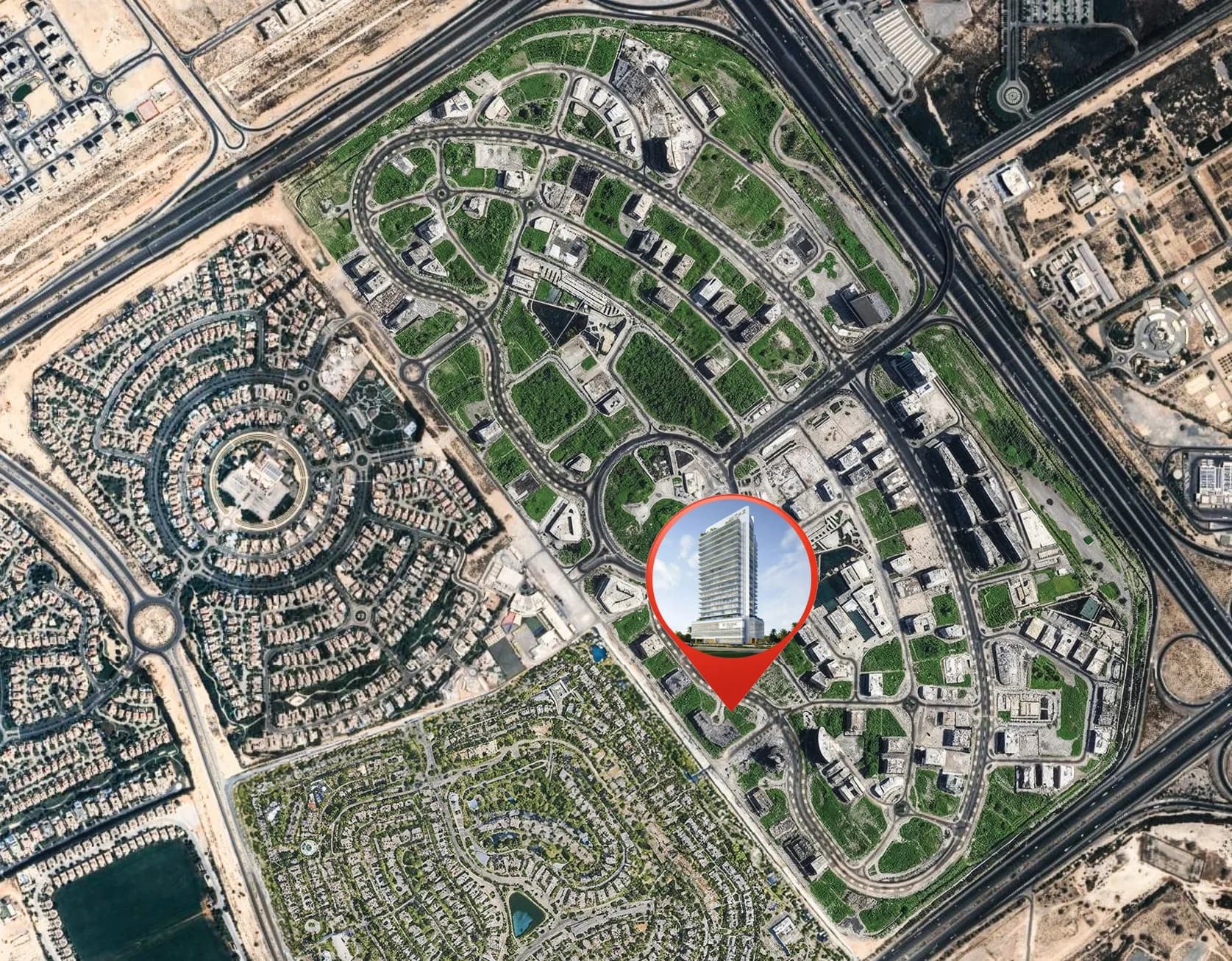 Le Blanc masterplan, Dubai Land Residence Complex, Dubai