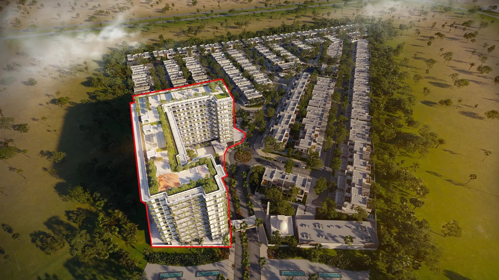 California Residences masterplan, City Of Arabia, Dubai