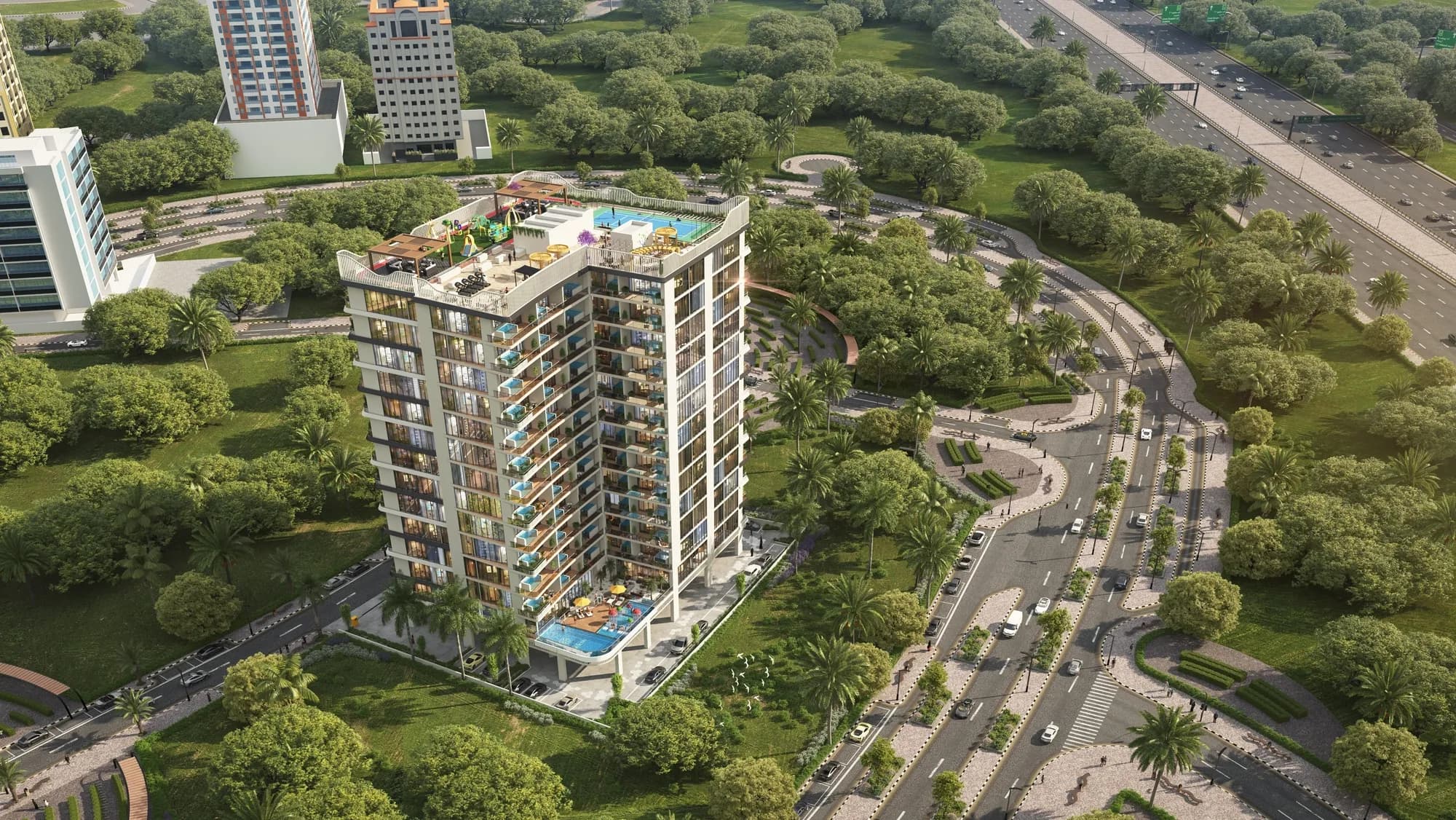 Empire Gardens, Dubailand Residence Complex, Dubai, photo 2