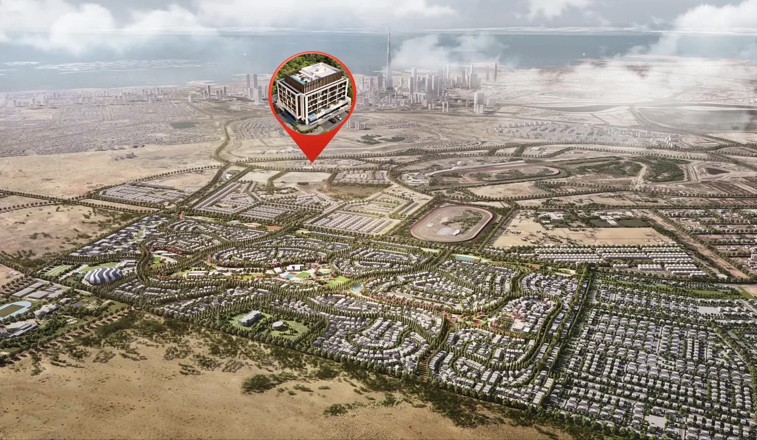 Rabdan Square masterplan, Meydan, Dubai