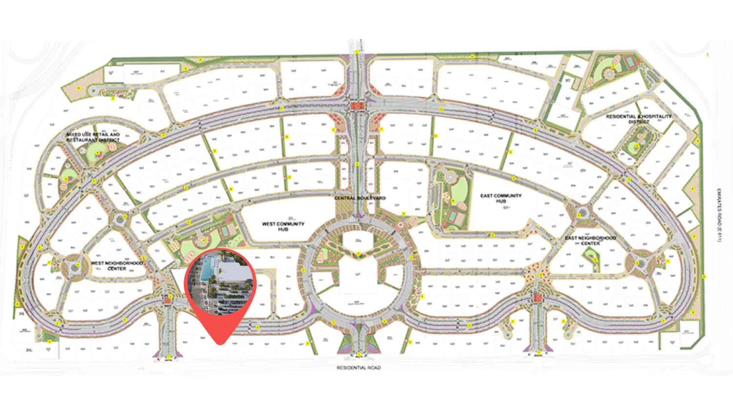 Cybele by Wadan masterplan, Dubai Residence Complex, Dubai