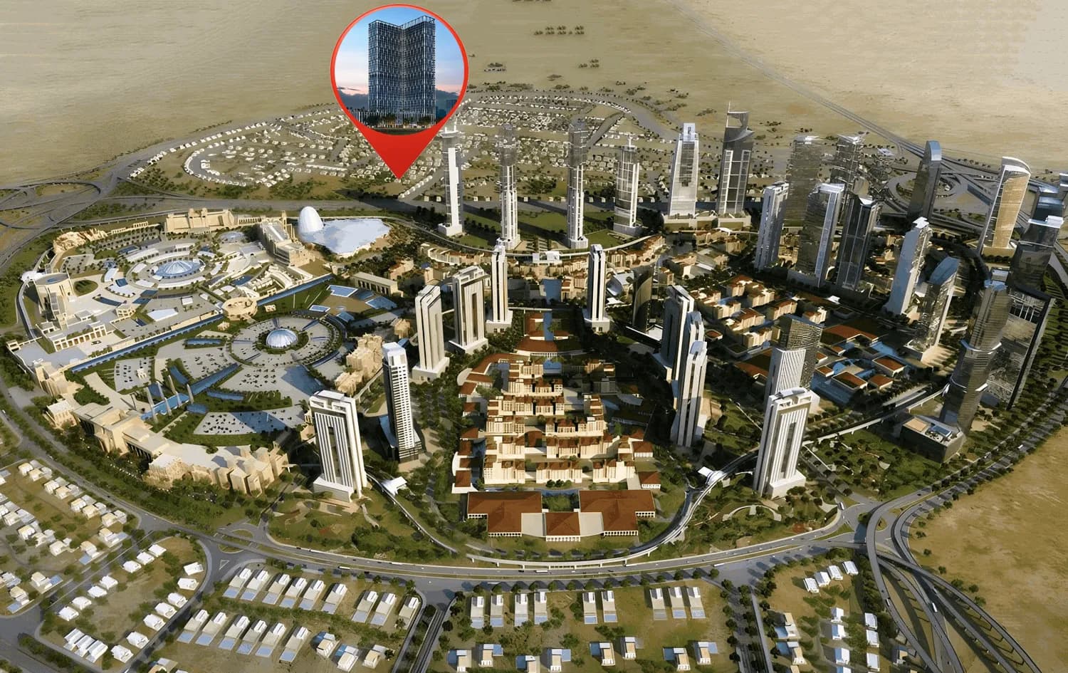 Binghatti Vintage masterplan, Wadi Al Safa 3, Dubai