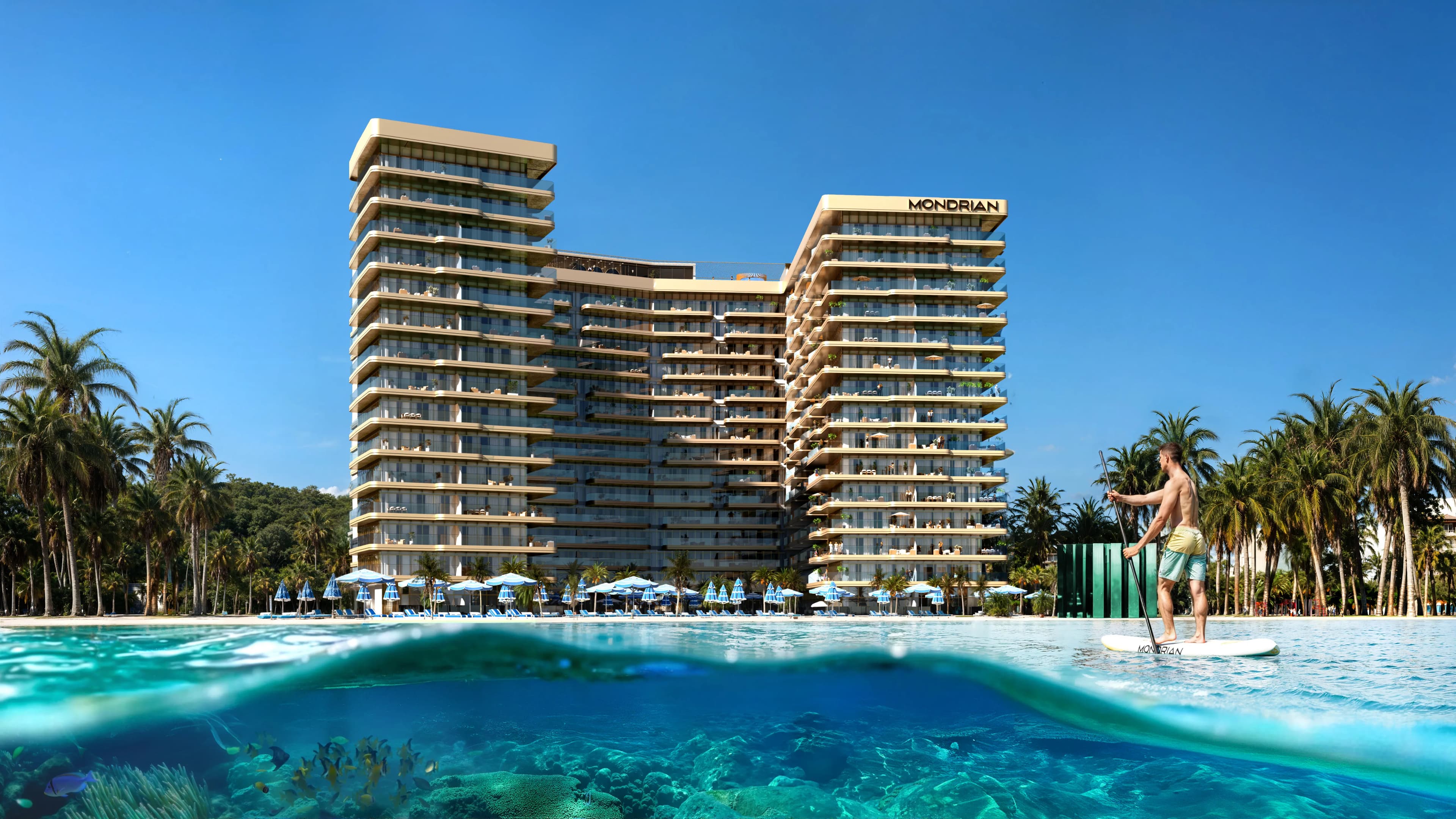 Mondrian Phases 1 and 2, Al Marjan Island