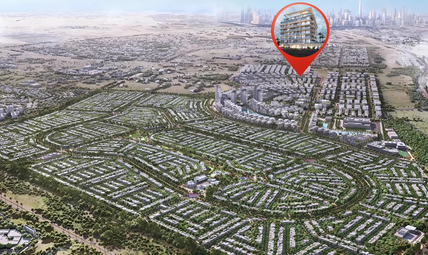 Zyra Hills masterplan, Warsan 4, Dubai