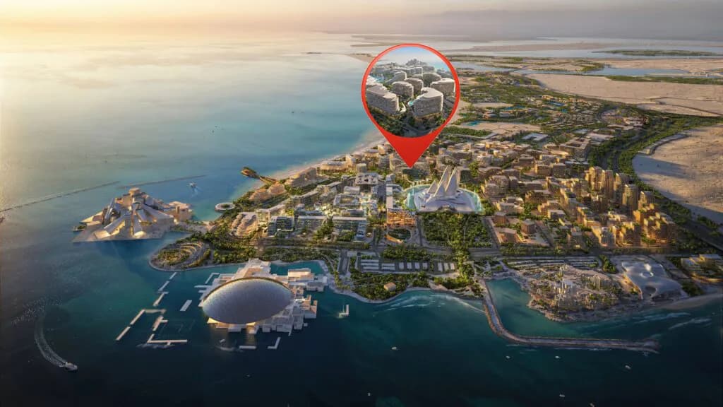The Row Saadiyat masterplan, Abu Dhabi, Abu Dhabi