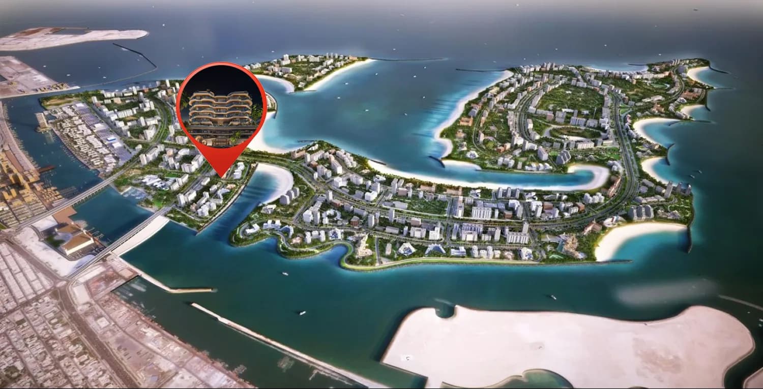 NEXT Coral masterplan, Palm Deira, Dubai