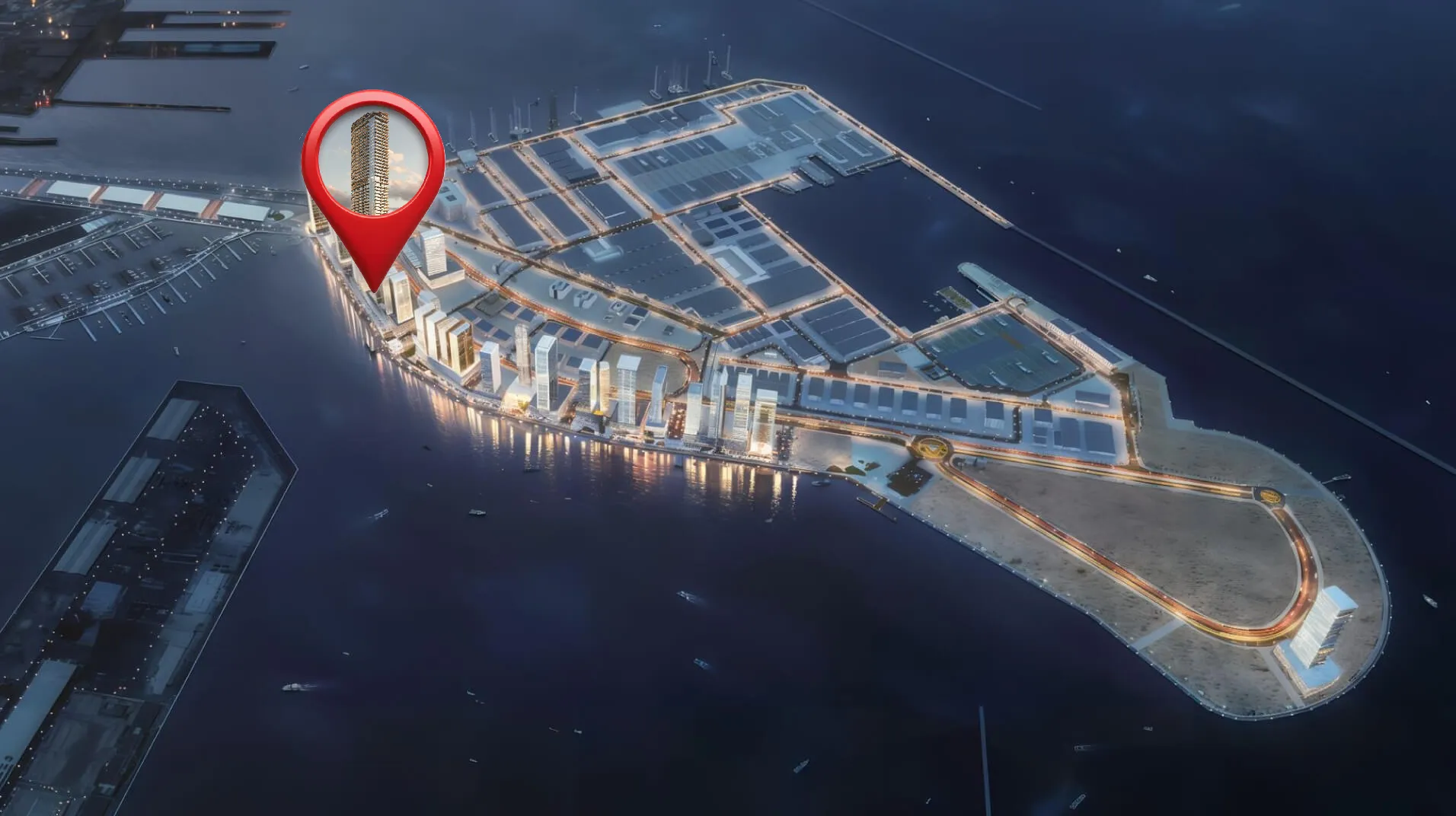 Il Vento masterplan, Bur Dubai, Dubai
