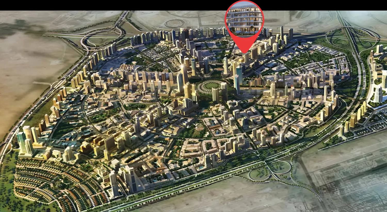 Xenia Residence masterplan, Al Barsha South 4, Dubai
