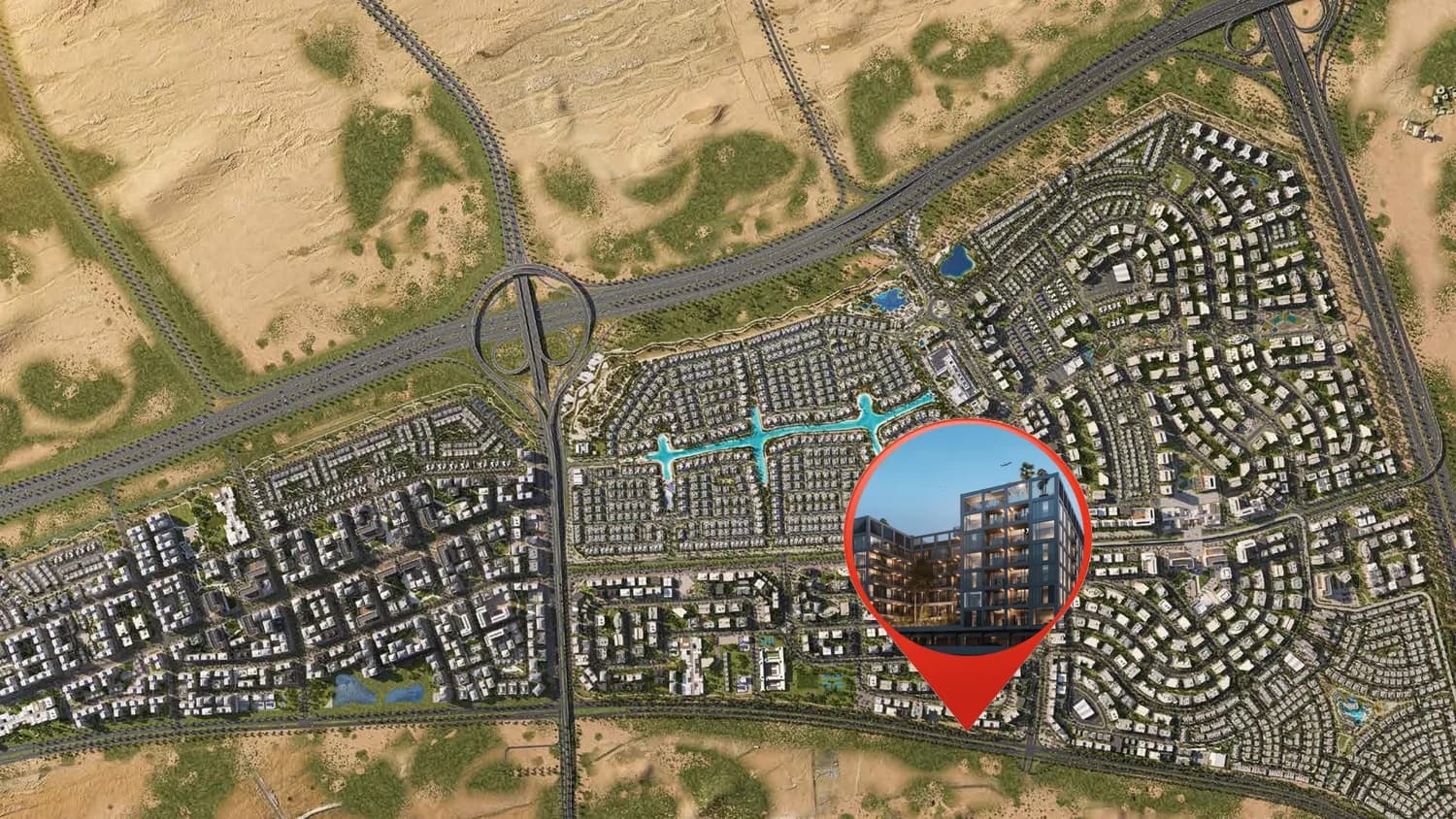 The Collective masterplan, Madinat Al Mataar, Dubai