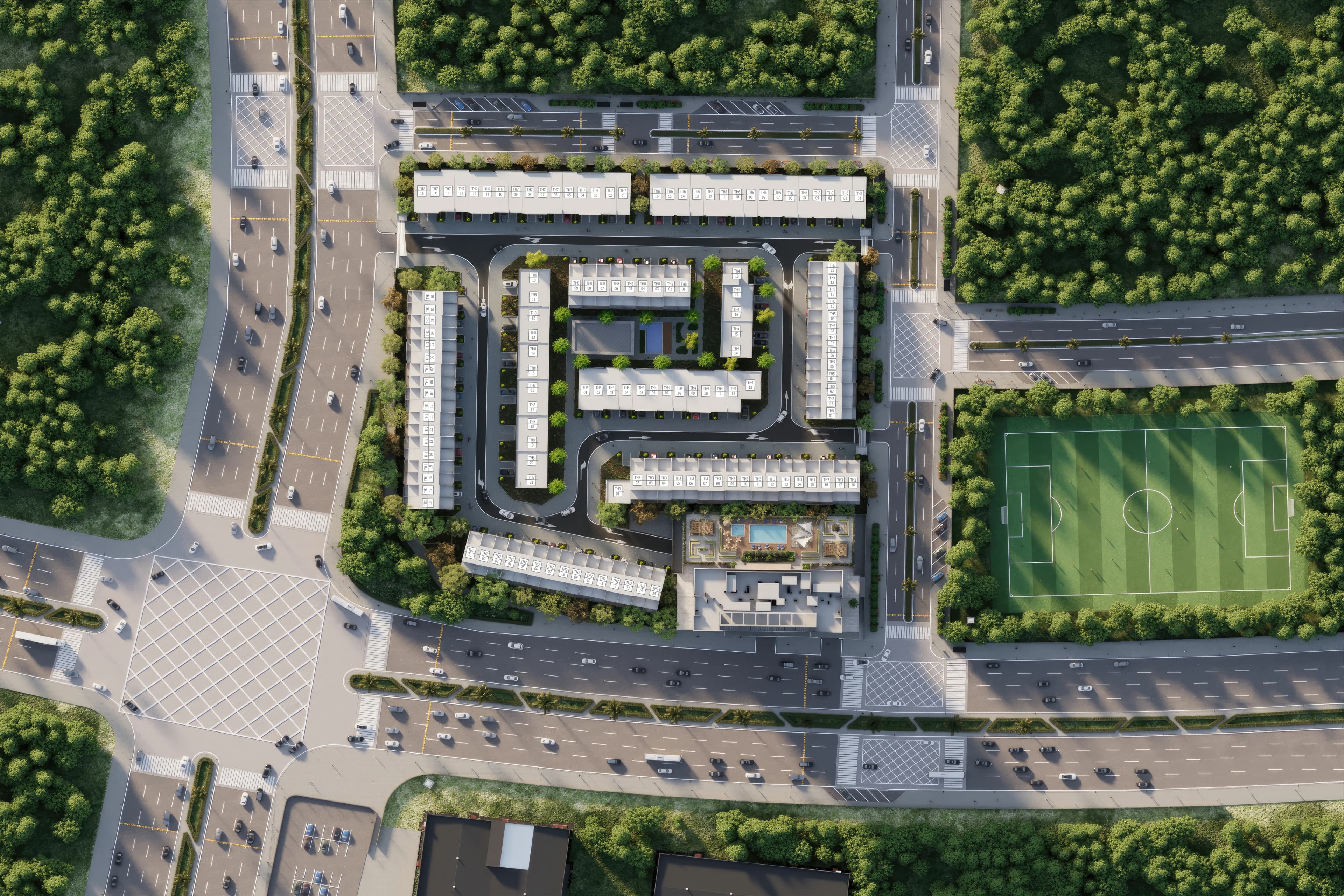 Verdana X masterplan, Dubai Investments Park, Dubai