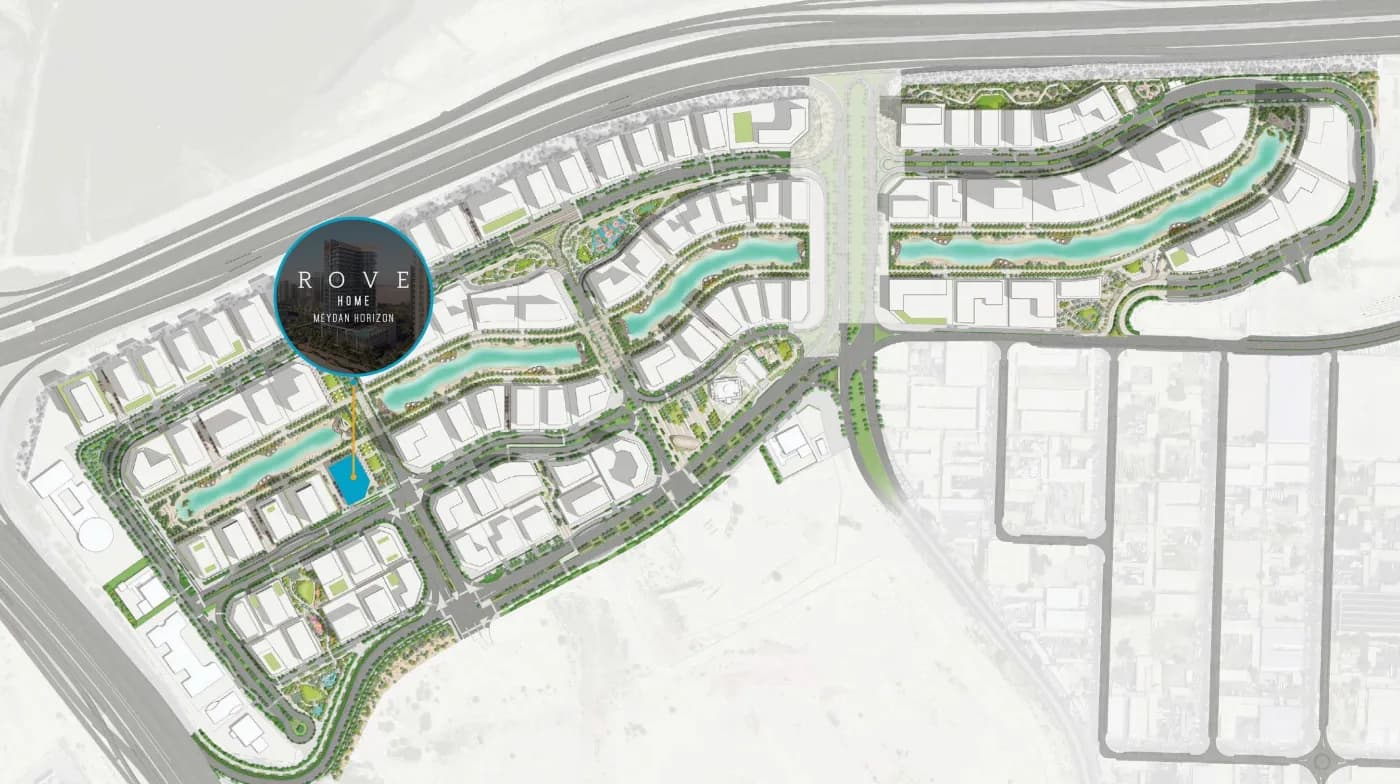Rove Home Meydan Horizon masterplan, Meydan, Dubai