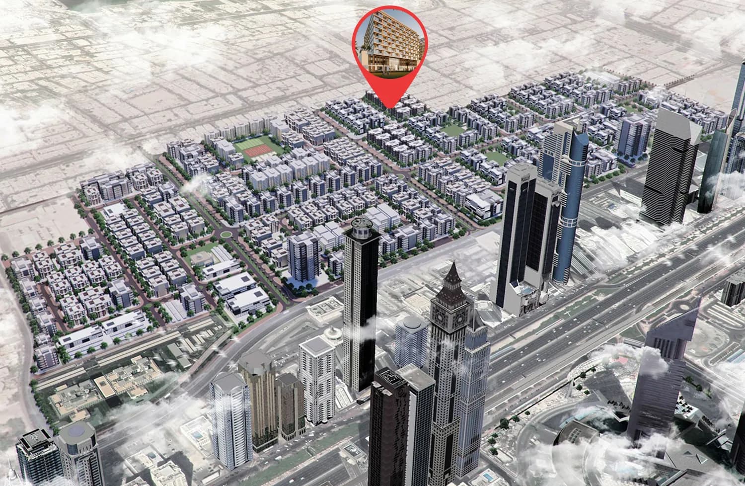 HOLM One masterplan, Al Satwa, Dubai