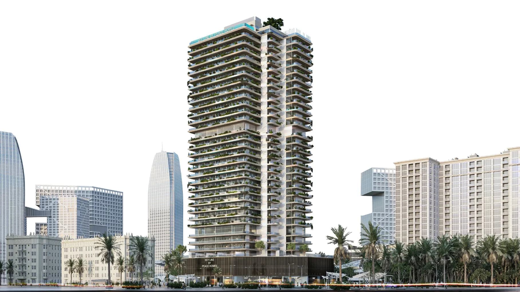 Sky Line by Peace Homes, Dubai Residence Complex