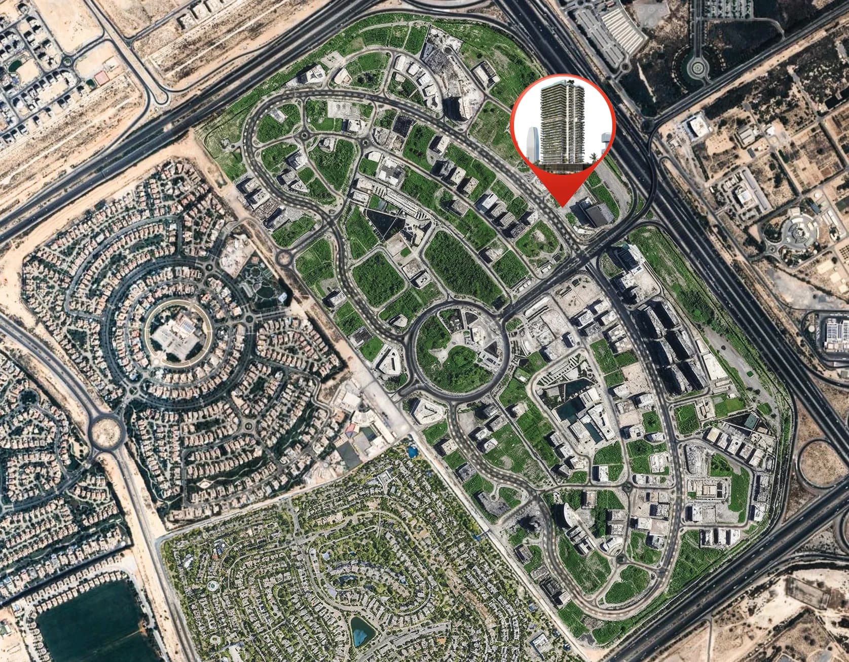 Sky Line by Peace Homes masterplan, Dubai Residence Complex, Dubai
