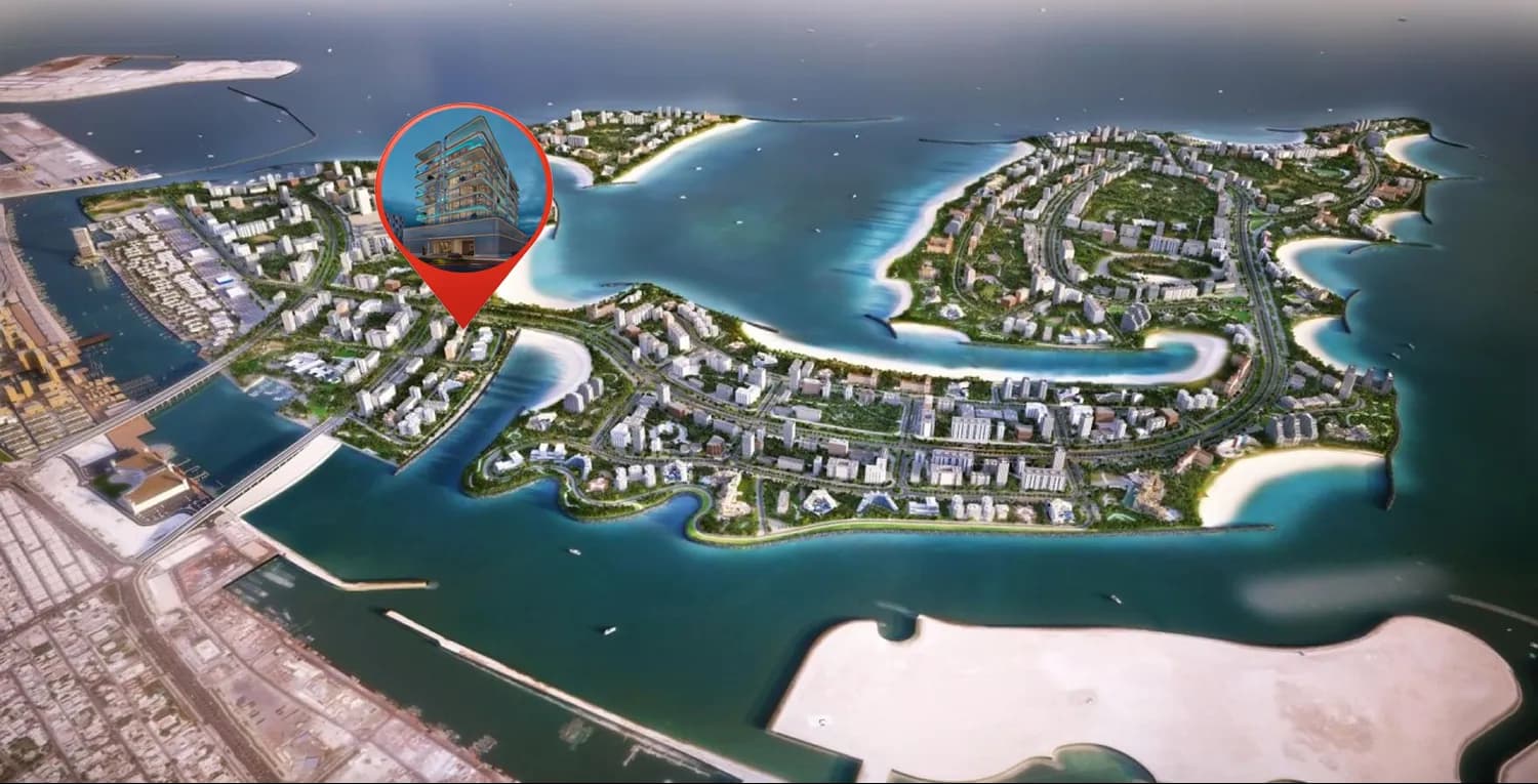 Vue Dorée masterplan, Palm Deira, Dubai