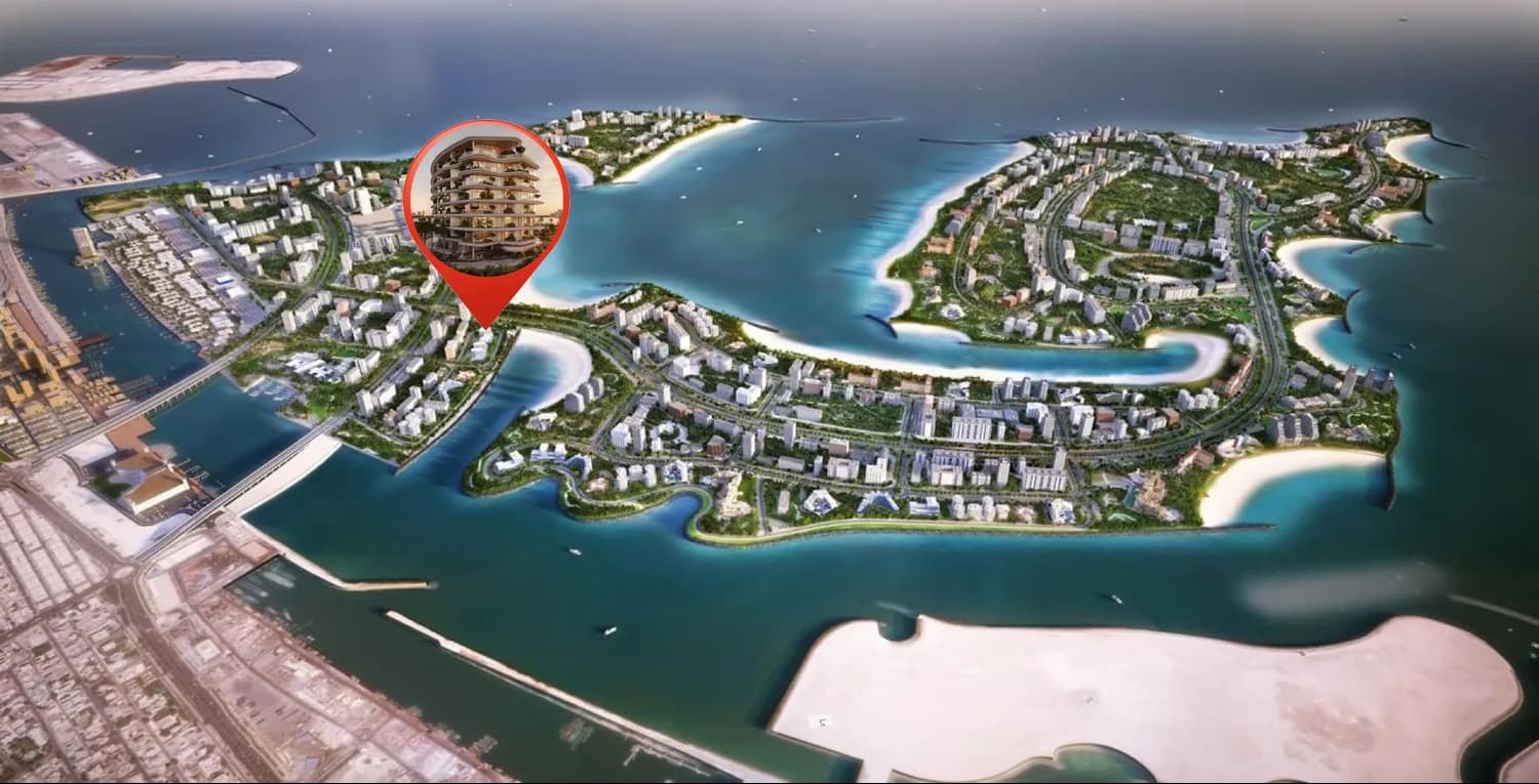 Lia by Avenew Development masterplan, Palm Deira, Dubai